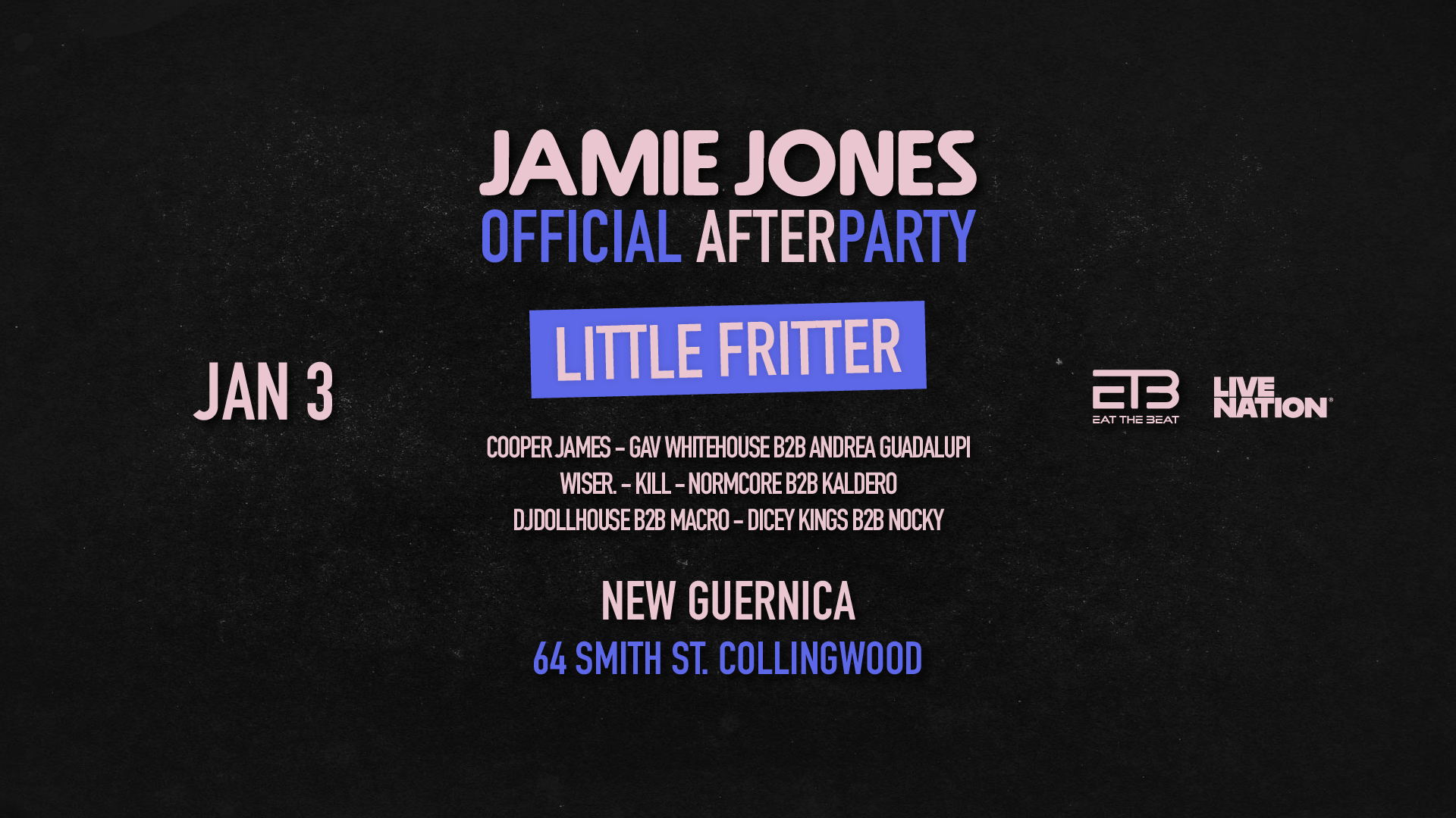OFFICIAL JAMIE JONES AFTER PARTY FT. Little Fritter