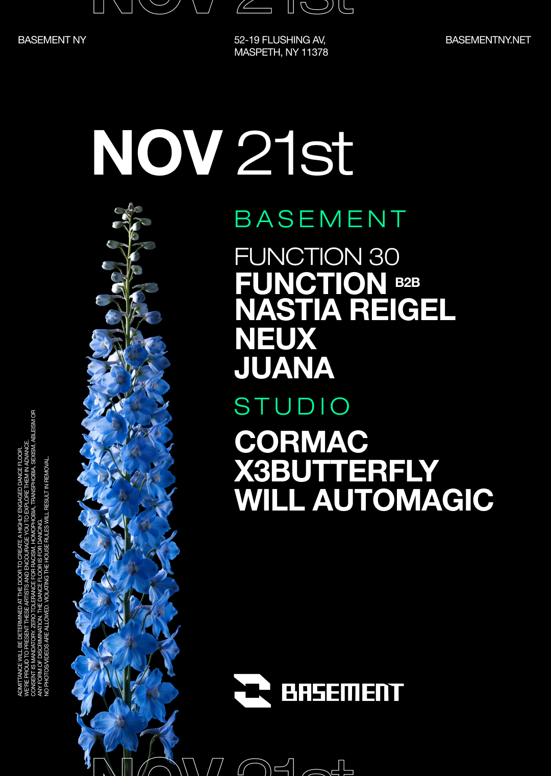 Function b2b Nastia Reigel / NEUX / Juana / Cormac / x3butterfly / Will Automagic