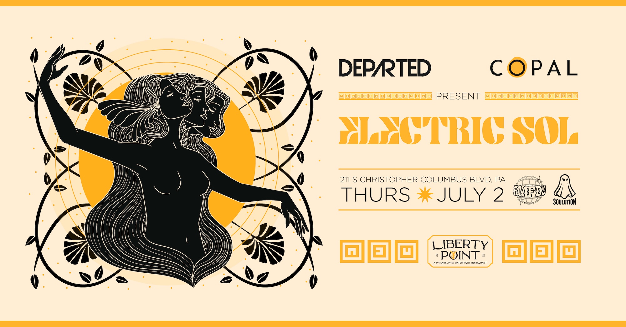 Copal x DEPARTED presents - ELECTRIC SOL