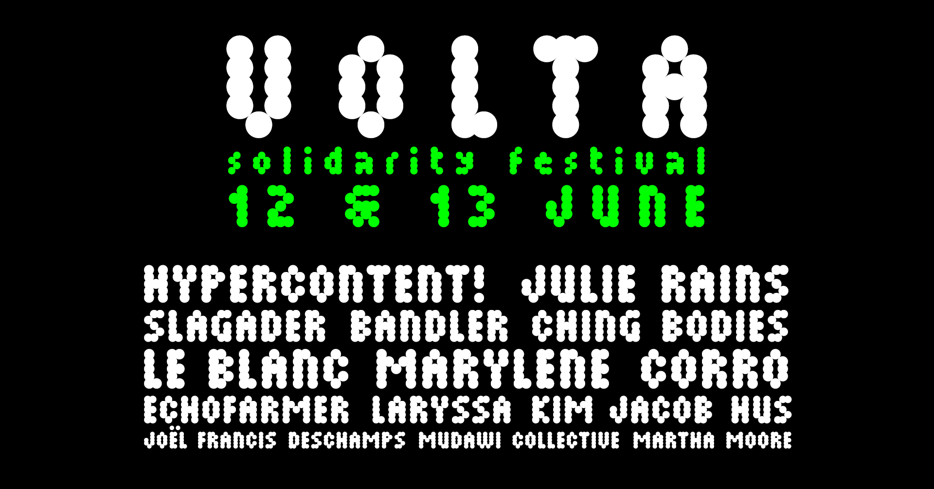 VOLTA - Solidarity Festival