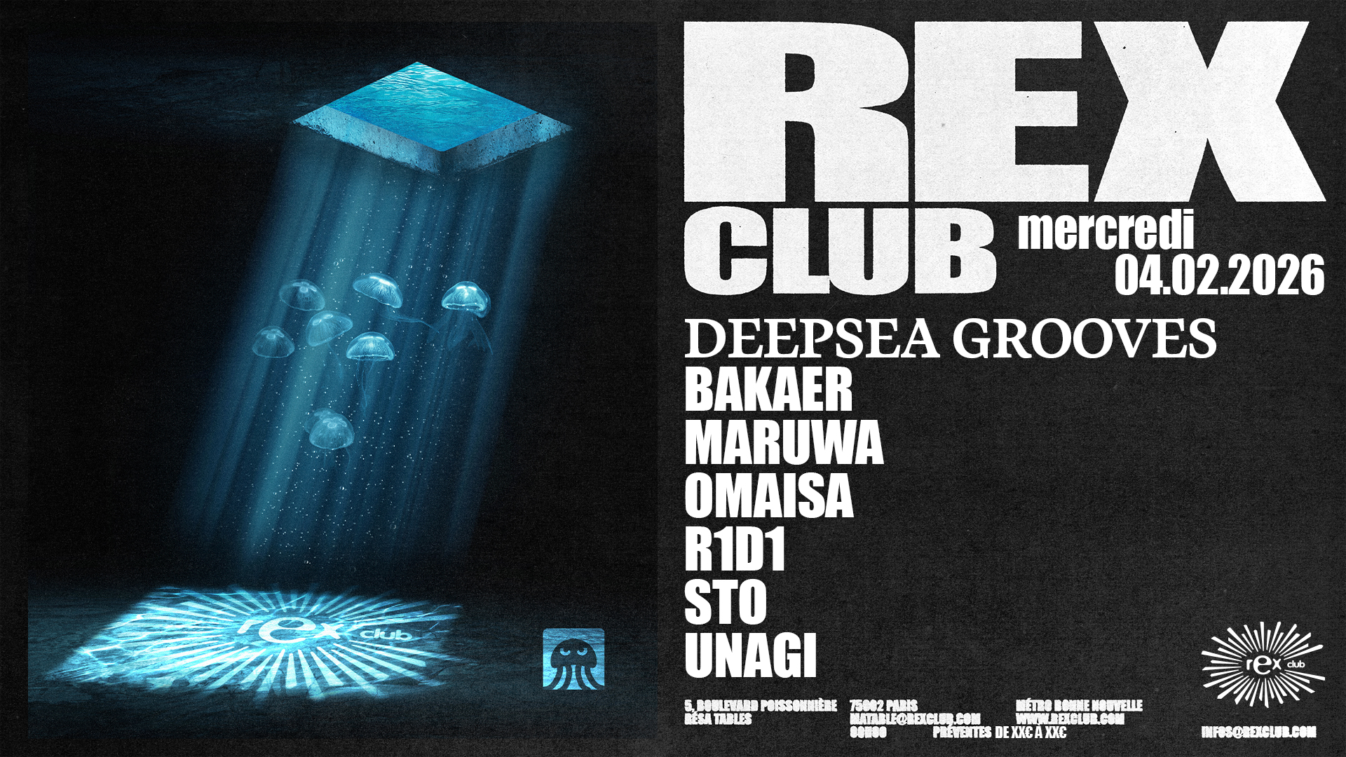 Deepsea Grooves: Bakaer, Maruwa, Omaisa, R1D1, Sto, Unagi