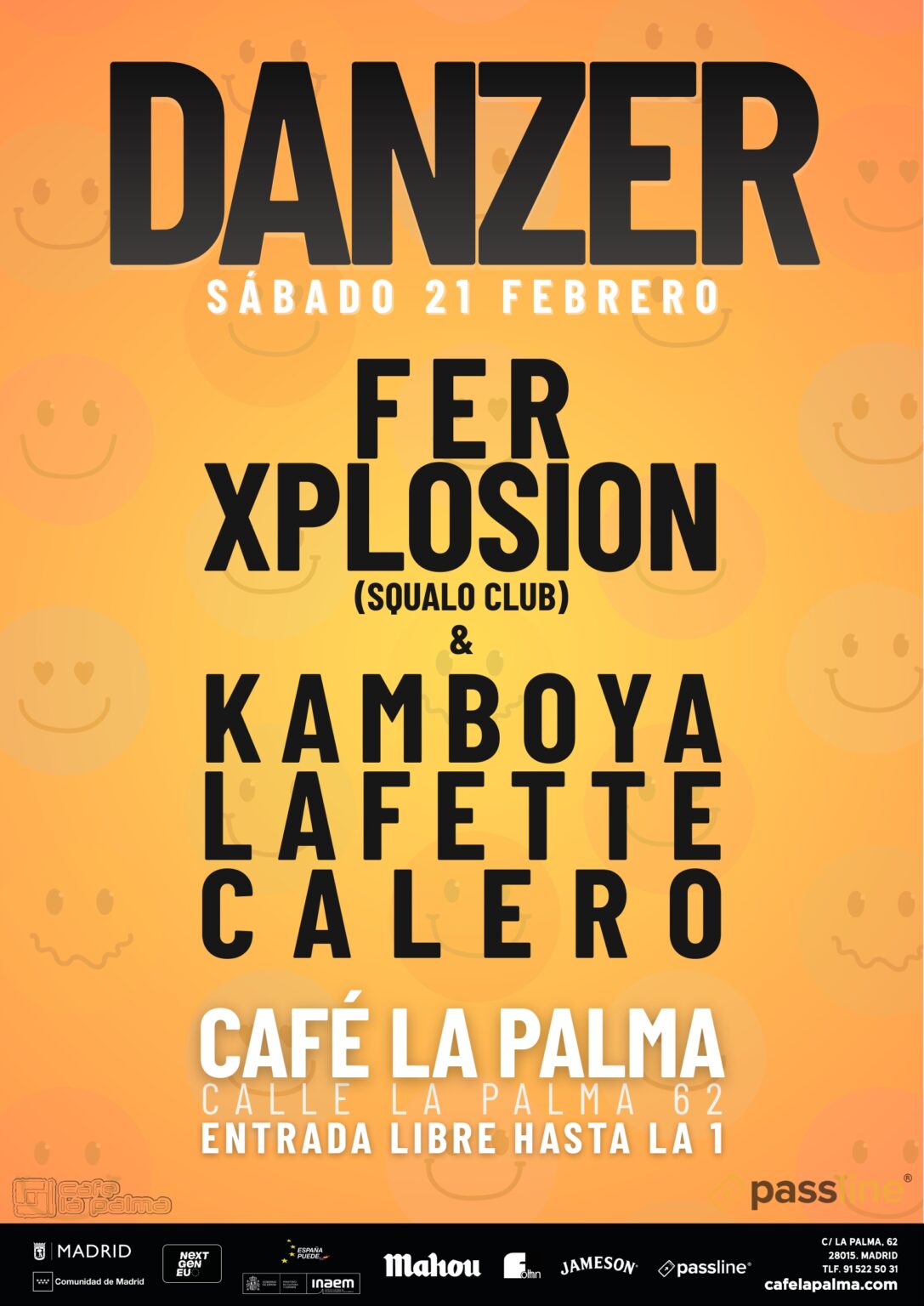 DANZER: FER XPLOSION + KAMBOYA + LAFETTE + CALERO