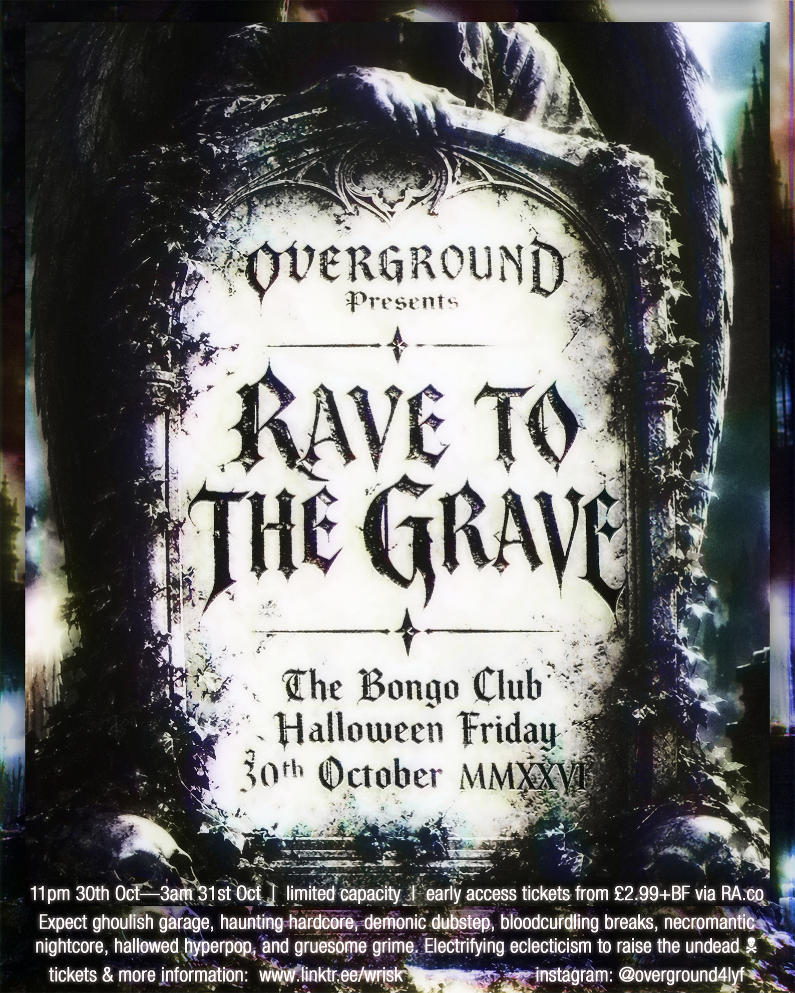 ♰ Rave 2 The Grave 2K26 ♰ OVERGROUND ♰ Bongoween ♰