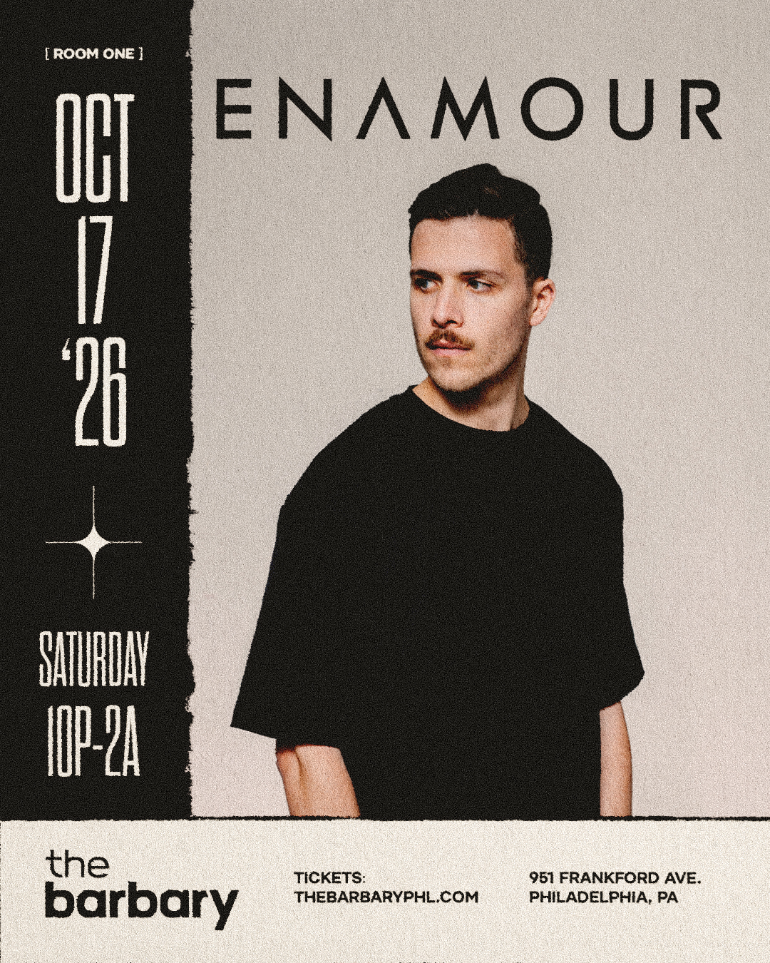 The Barbary pres. Enamour + MORE