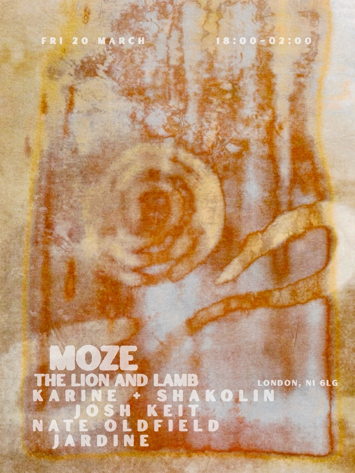 MOZE Live with Karine & Shakolin at The Lion & Lamb