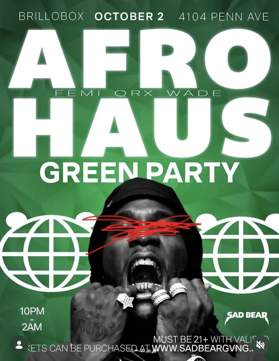 Afro Haus: Green Party