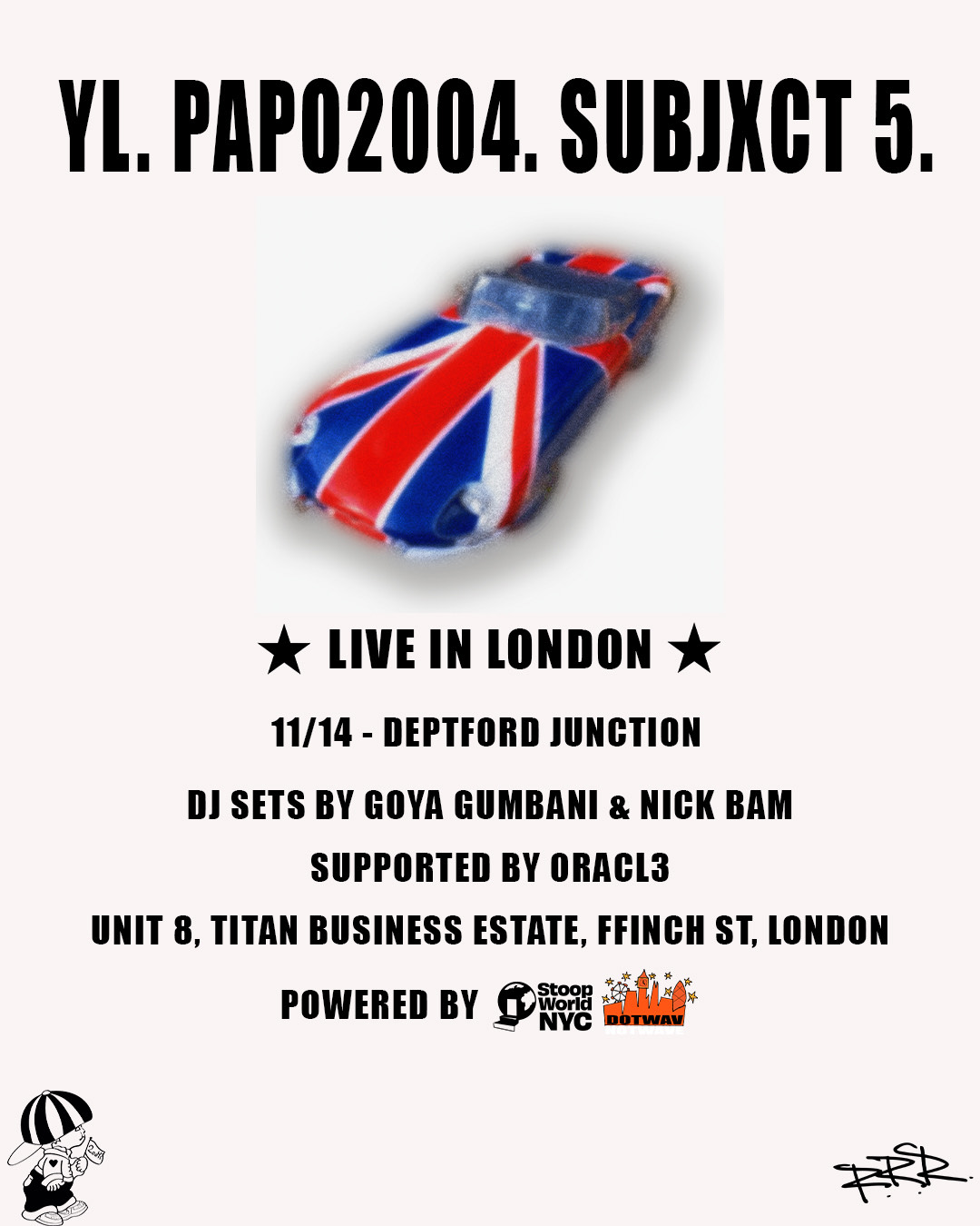 洋楽 G-RAP THE SOUTH SIDERS - LIVE FAST DI... RRR x 2oo4: Live in London with Subjxct 5, Papo2oo4, YL at