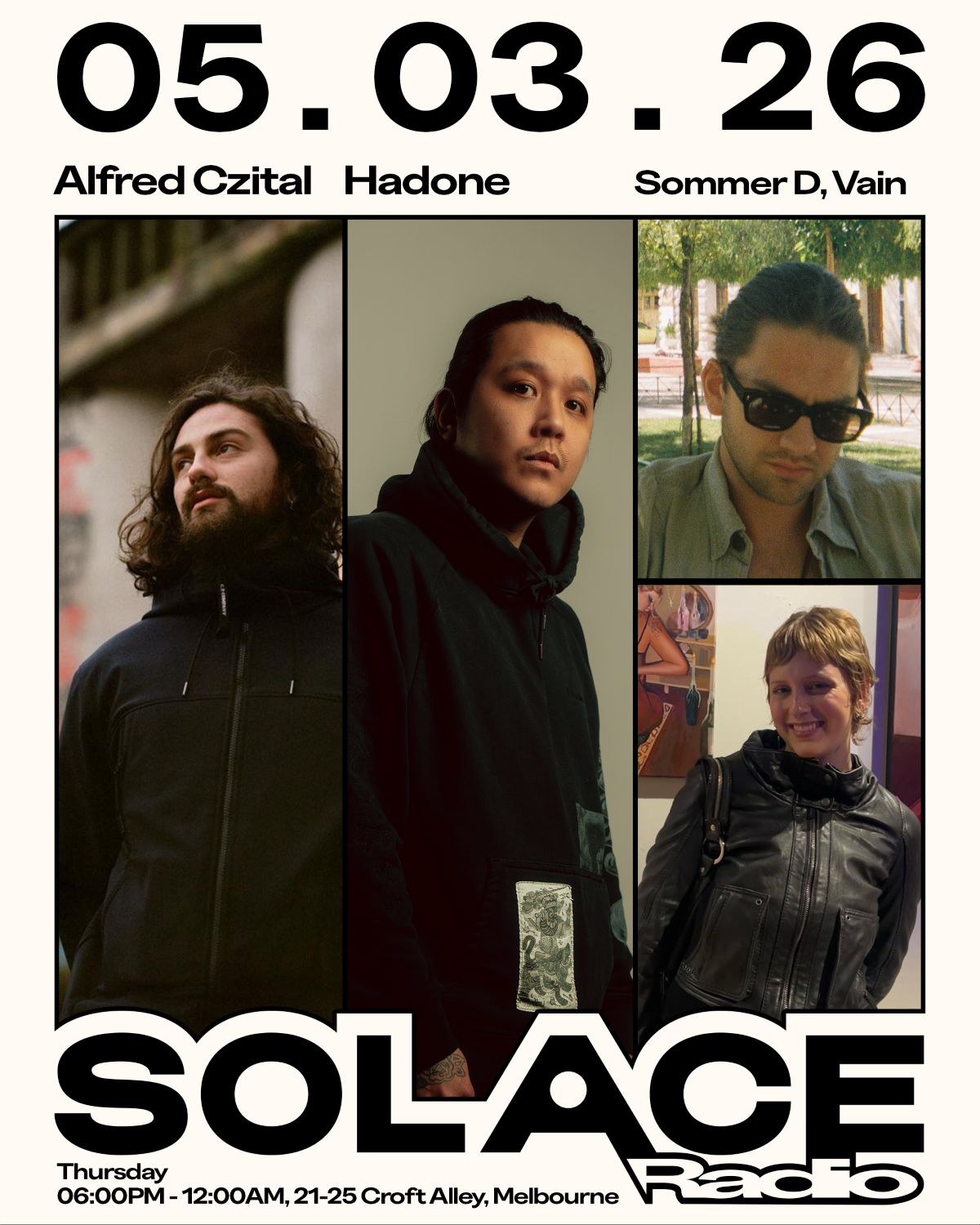 Solace Radio W/ Alfred Czital, Hadone Sommer D, Vain
