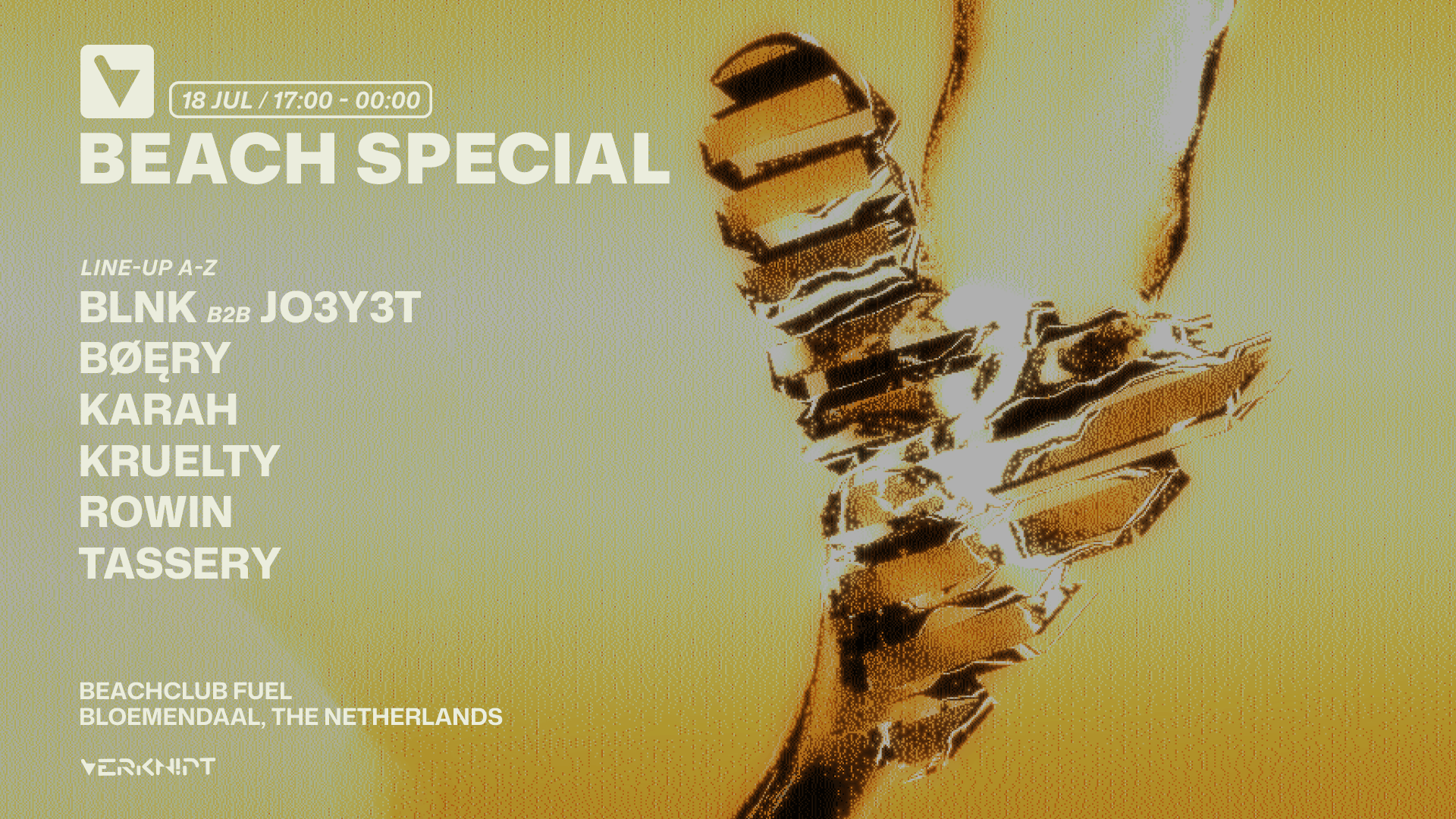 VERKNIPT Beach Special - 18 July