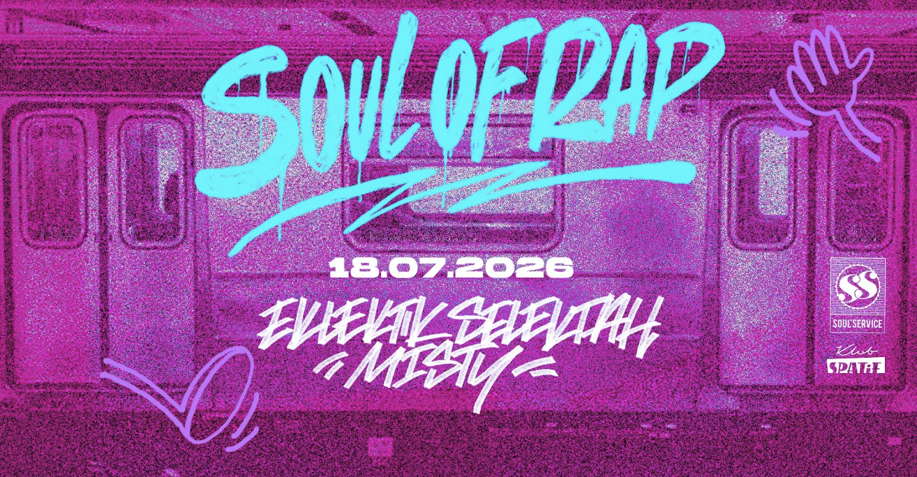 SOUL OF RAP | Eklektik Selektah x Misty — Klub SPATiF, Varšava