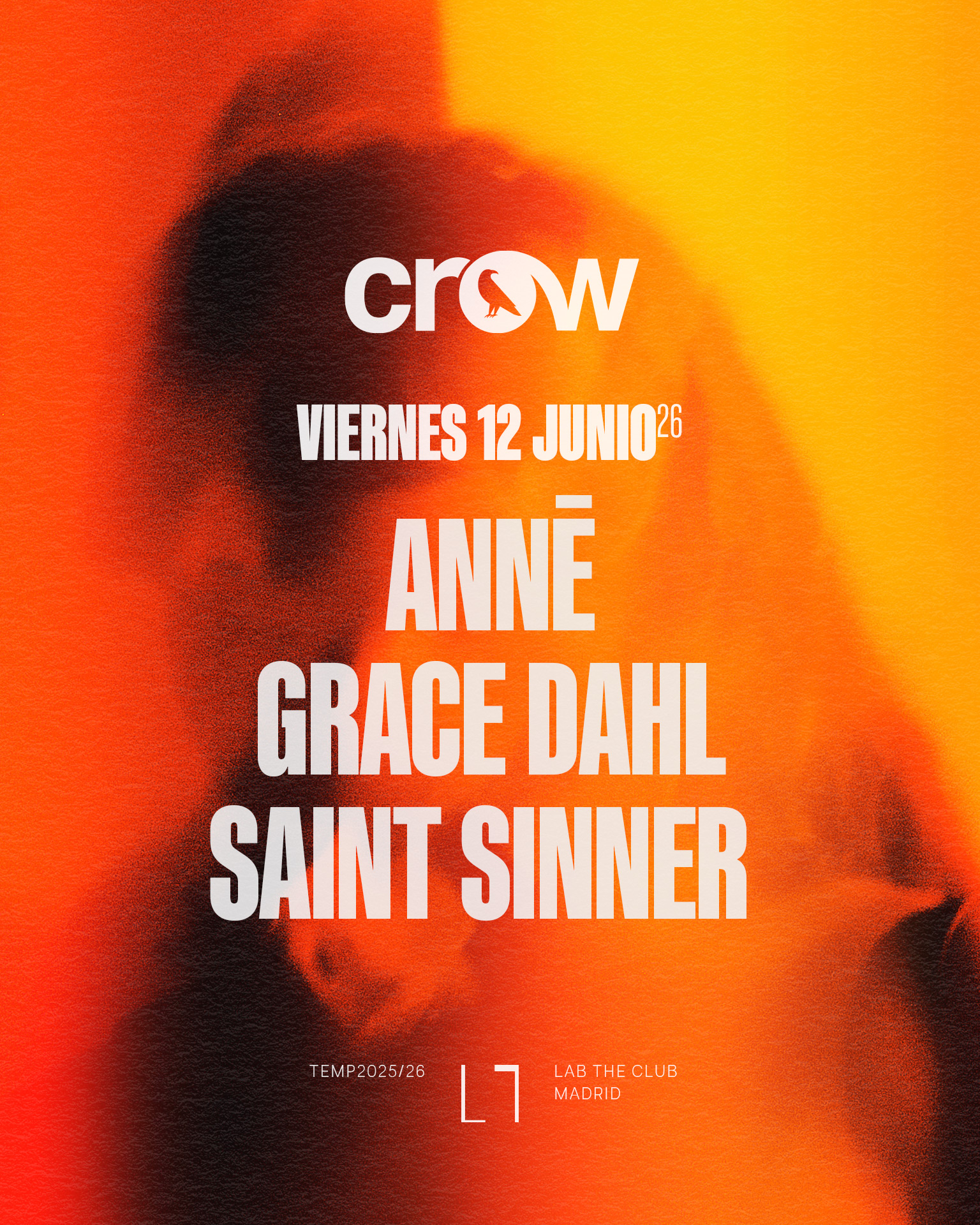 CROW with ANNĒ + Grace Dahl + SAINT SINNER