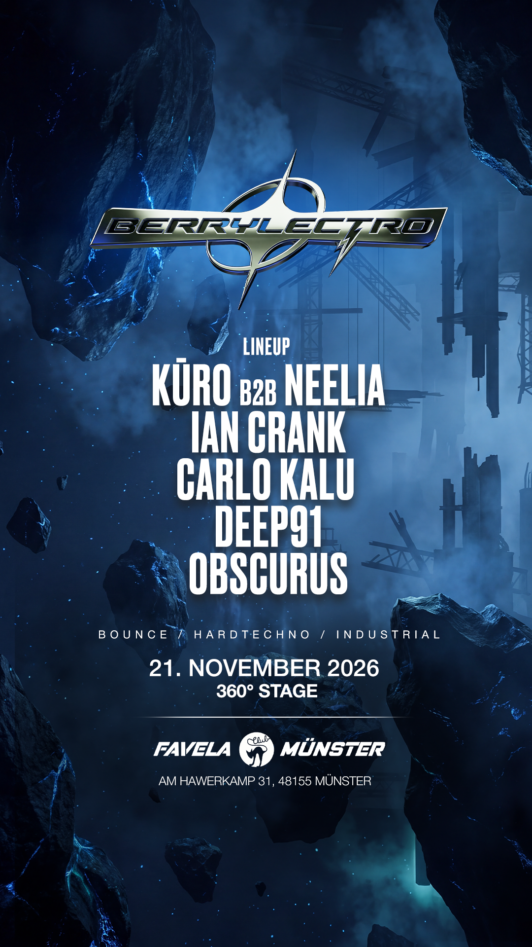 Berrylectro with Ian Crank, carlo kalu uvm