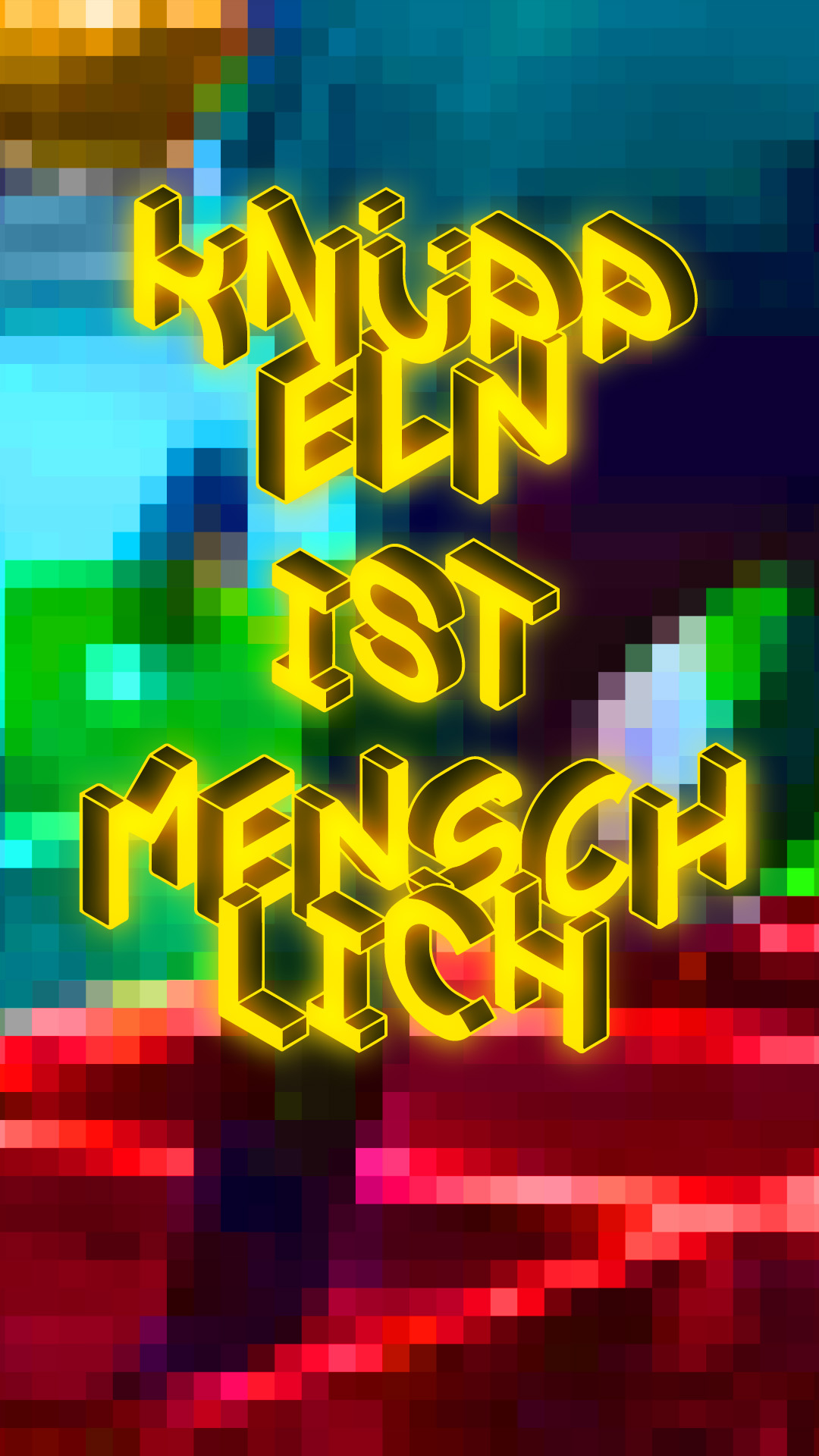 Knüppeln ist Menschlich