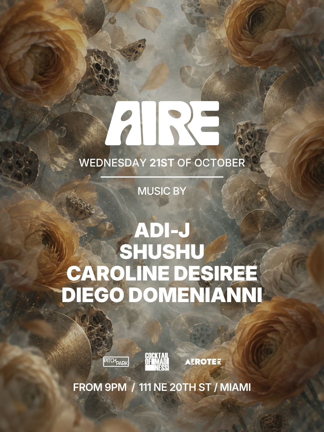 ADI J, Shushu, Caroline Desiree, Diego Domenianni