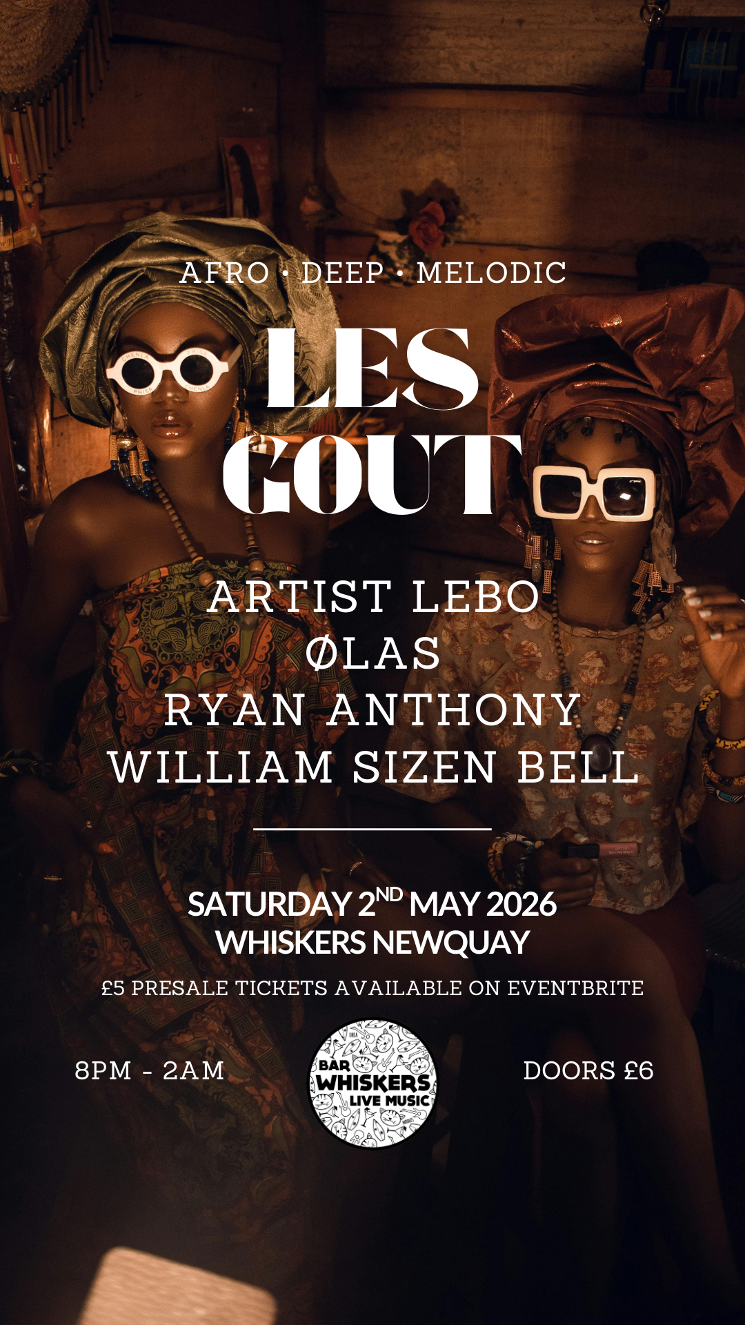 Les Gout Int presents: Artist Lebo (SA) and residents