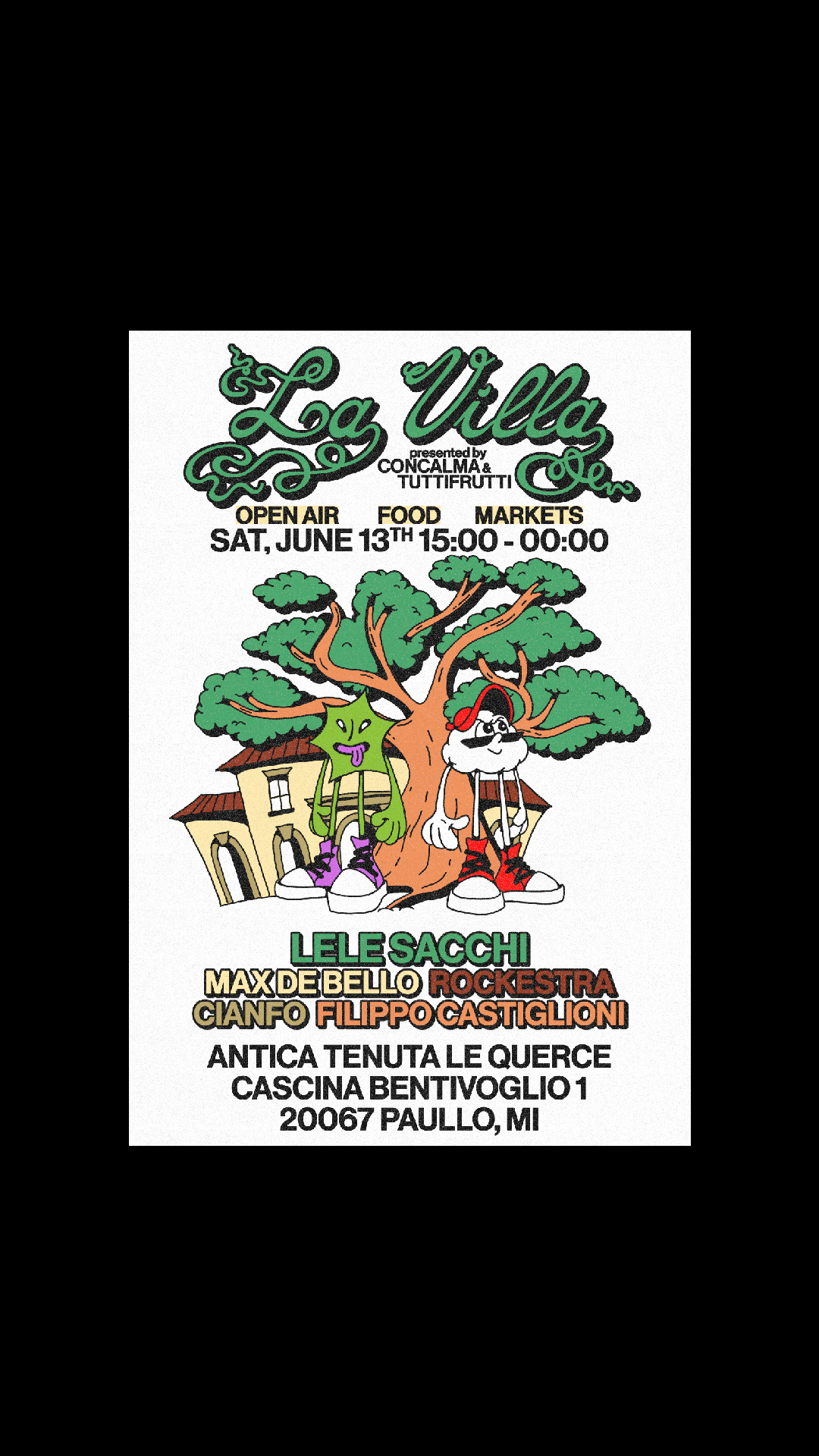 'La Villa' presented by Concalma & Tutti Frutti